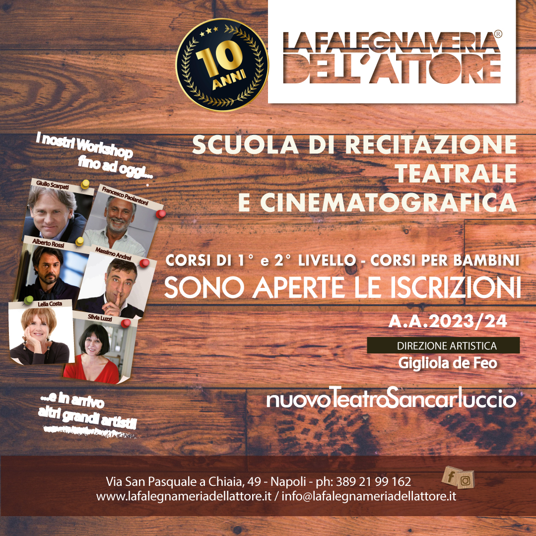 scuola di teatro e cinema a napoli 2023